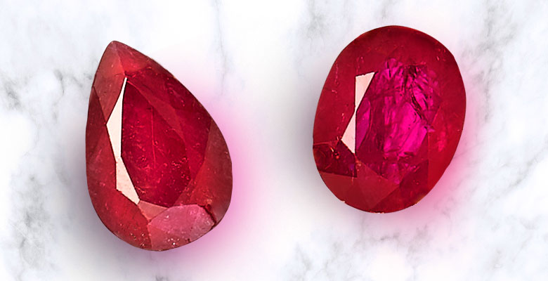 two rubies