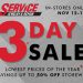 3 day sale - nov 12-14