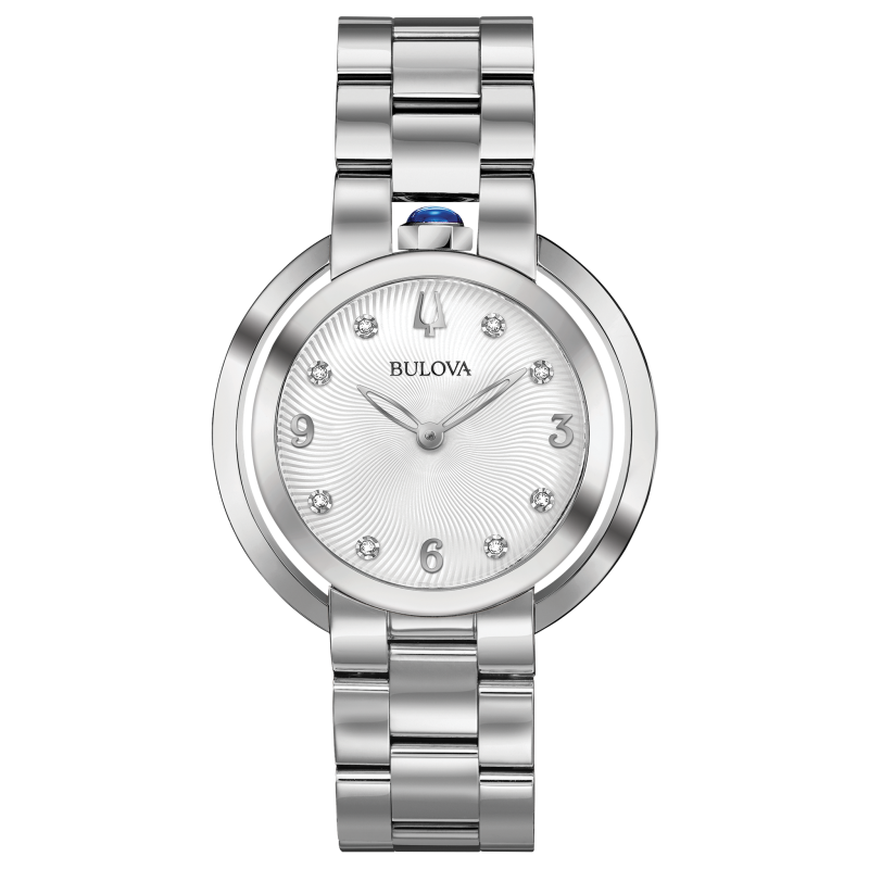 Bulova Ladies Rubaiyat Stainless Steel Watch