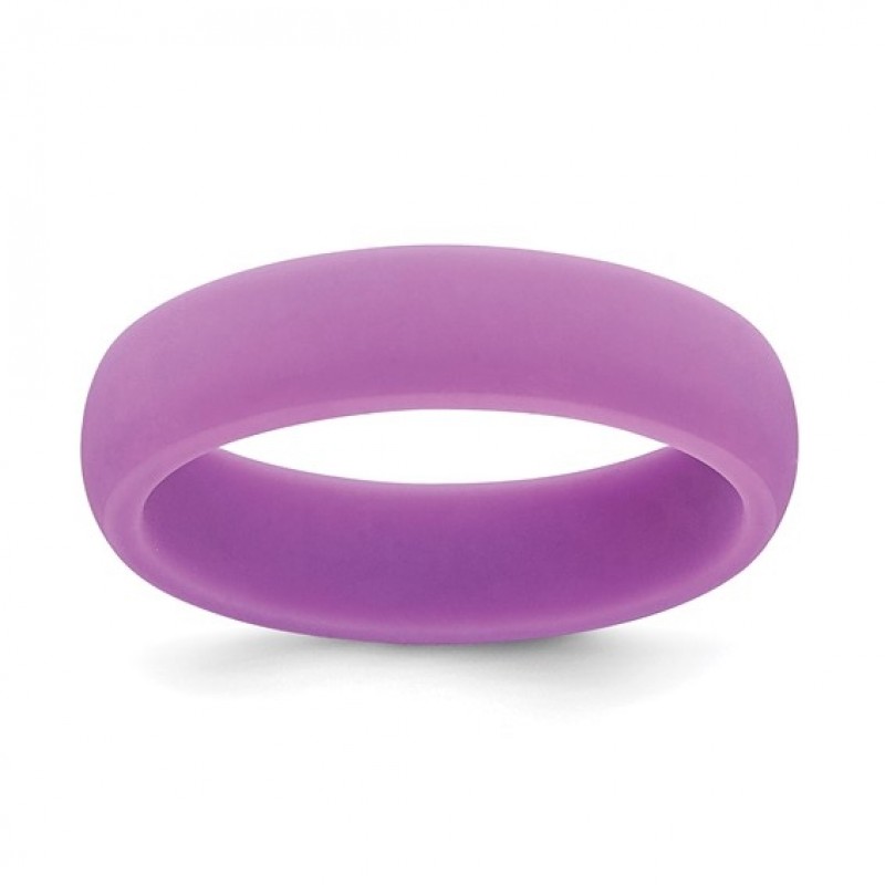 PURPLE SILICONE RING