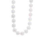 Ladies Pearl Necklace / 14 Kt W