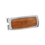 Bamboo & Stainless Steel Money Clip