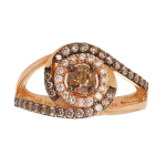 Le Vian 14k Strawberry Gold Diamond Ring