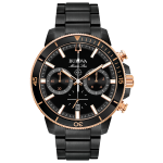 Bulova Men's Marine Star Chronograph Black Watch