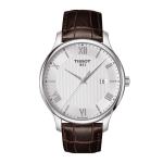 Tissot Men's Tradition Brown Leather Watch