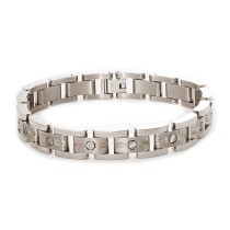 Gents Stainless Bracelet / Silver