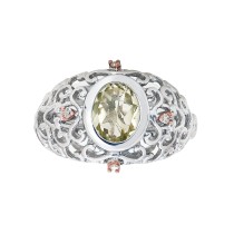 Ladies Quartz Ring / Silver
