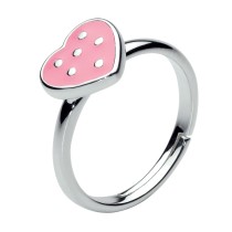 Kit Heath Pink Heart Ring