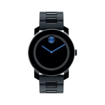 Movado BOLD Men's Black Watch Cobalt Blue