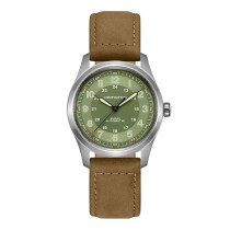 Hamilton Khaki Field Titanium Auto 38mm Green Dial Watch