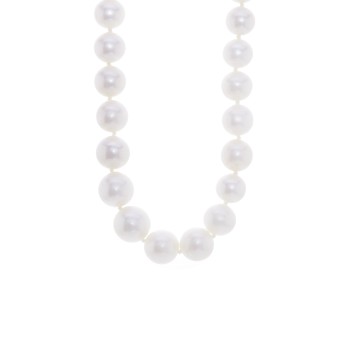 14kw 18" Graduated Akoya Pearl Necklace 5-10mm