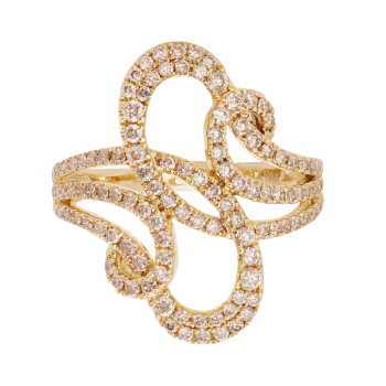 Le Vian 14kt Honey Gold Vanilla Diamond Ring
