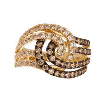 Le Vian 14k Honey Gold & Diamond Ring