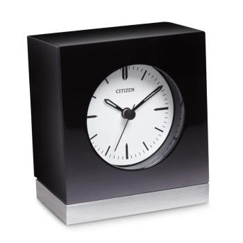 Citizen Black Square Workplace Clock