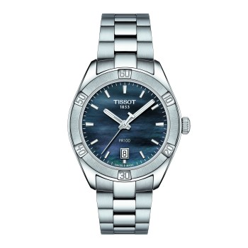 Tissot PR 100 Sport Chic Blue Mother of Pearl Watch